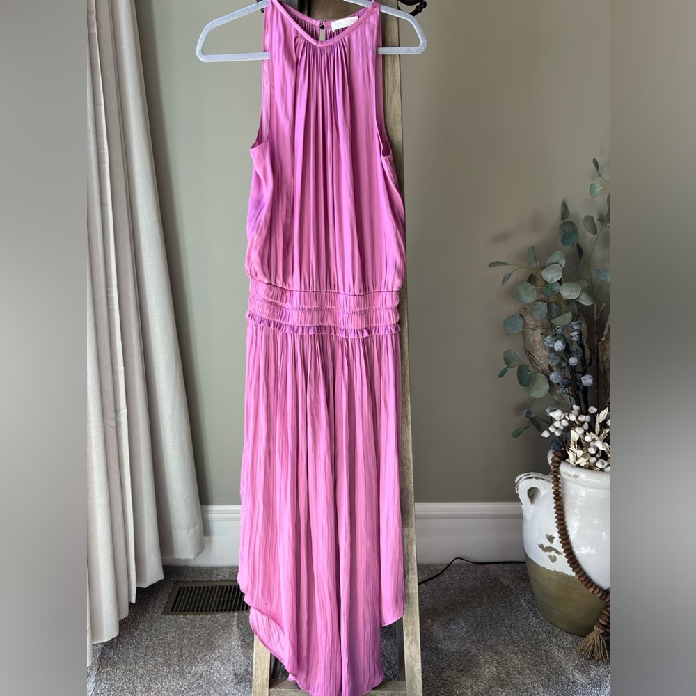 Ramy Brook Audrey Smocked Midi-Dress